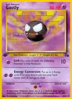 Gastly — Fossil