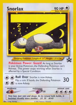 Snorlax — Wizards Black Star Promos