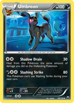 Umbreon — Dark Explorers