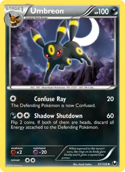 Umbreon — Dark Explorers