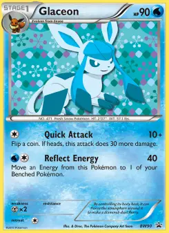 Glaceon — BW Black Star Promos