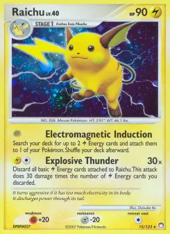 Raichu — Mysterious Treasures