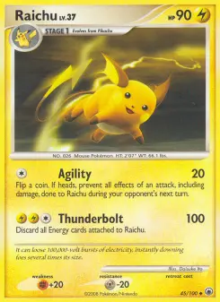 Raichu — Majestic Dawn