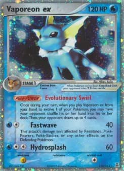 Vaporeon ex — Delta Species