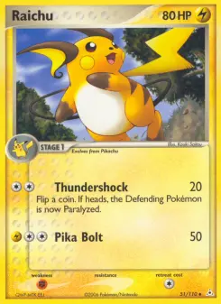 Raichu — Holon Phantoms