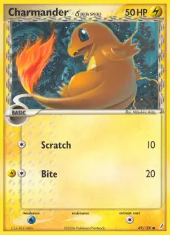 Charmander δ — Crystal Guardians