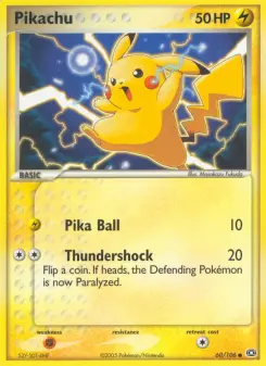 Pikachu — Emerald