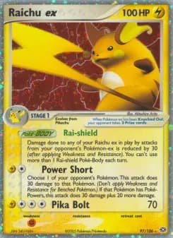 Raichu ex — Emerald