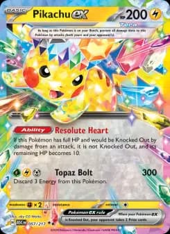 Pikachu ex — Ascended Heroes