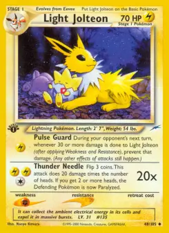 Light Jolteon — Neo Destiny