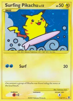 Surfing Pikachu — Rising Rivals