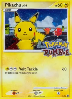 Pikachu — Pokémon Rumble