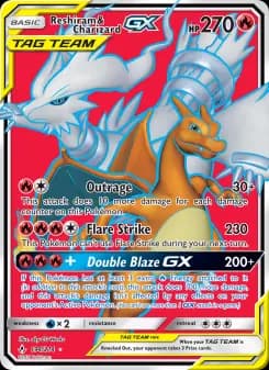 Reshiram & Charizard GX — Unbroken Bonds