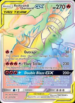 Reshiram & Charizard GX — Unbroken Bonds