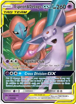 Espeon & Deoxys GX — Unified Minds