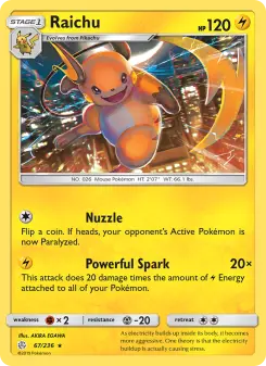 Raichu — Cosmic Eclipse