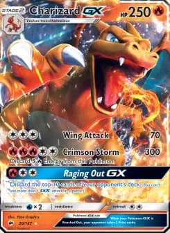 Charizard GX — Burning Shadows
