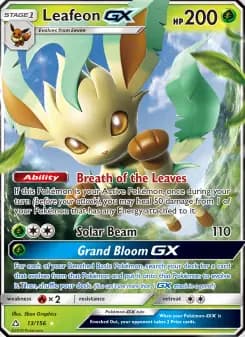 Leafeon GX — Ultra Prism