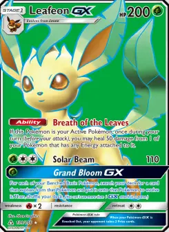 Leafeon GX — Ultra Prism