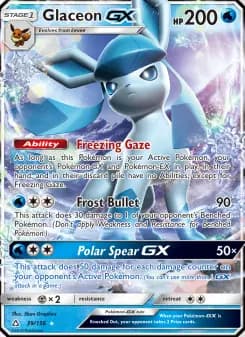 Glaceon GX — Ultra Prism