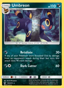 Umbreon — Lost Thunder