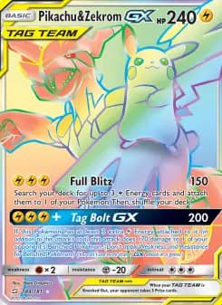 Pikachu & Zekrom GX — Team Up