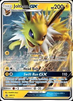 Jolteon GX — SM Black Star Promos