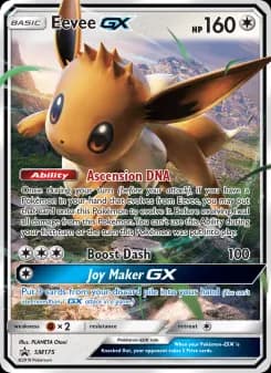 Eevee GX — SM Black Star Promos