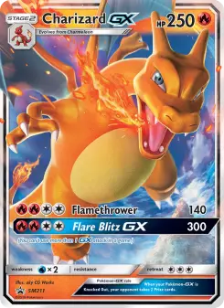 Charizard GX — SM Black Star Promos