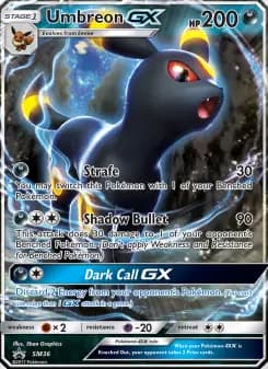Umbreon GX — SM Black Star Promos