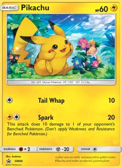 Pikachu — SM Black Star Promos