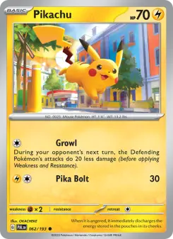 Pikachu — Paldea Evolved