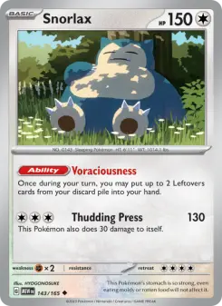 Snorlax — 151
