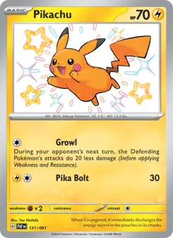 Pikachu — Paldean Fates