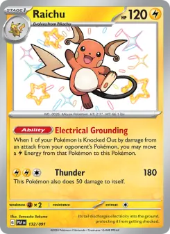 Raichu — Paldean Fates