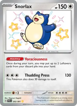 Snorlax — Paldean Fates
