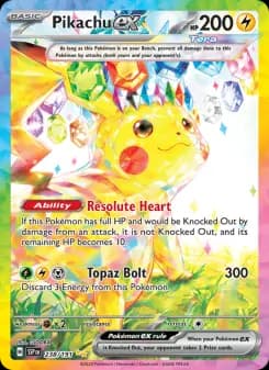 Pikachu ex — Surging Sparks