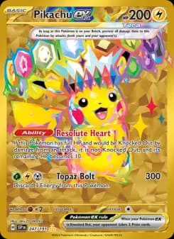 Pikachu ex — Surging Sparks