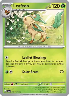 Leafeon — Prismatic Evolutions