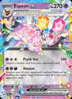 Espeon ex — Prismatic Evolutions