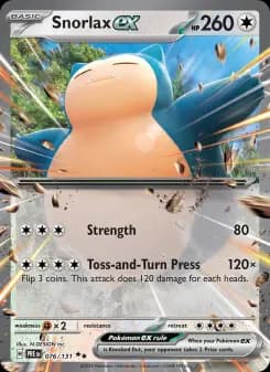 Snorlax ex — Prismatic Evolutions