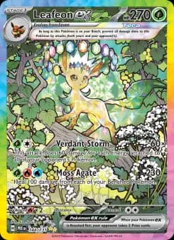 Leafeon ex — Prismatic Evolutions
