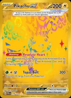 Pikachu ex — Prismatic Evolutions