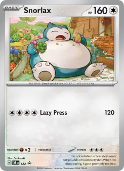 Snorlax — SVP Black Star Promos
