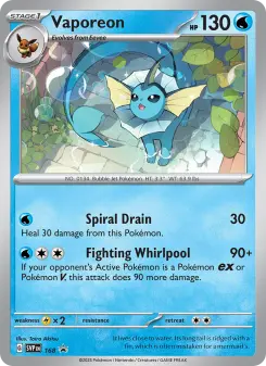 Vaporeon — SVP Black Star Promos