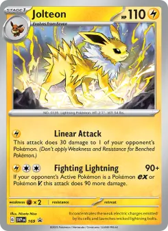 Jolteon — SVP Black Star Promos