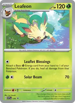 Leafeon — SVP Black Star Promos