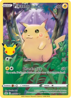 Pikachu — Celebrations