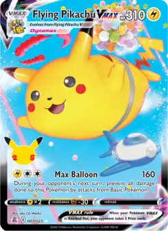 Flying Pikachu VMAX — Celebrations