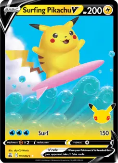 Surfing Pikachu V — Celebrations